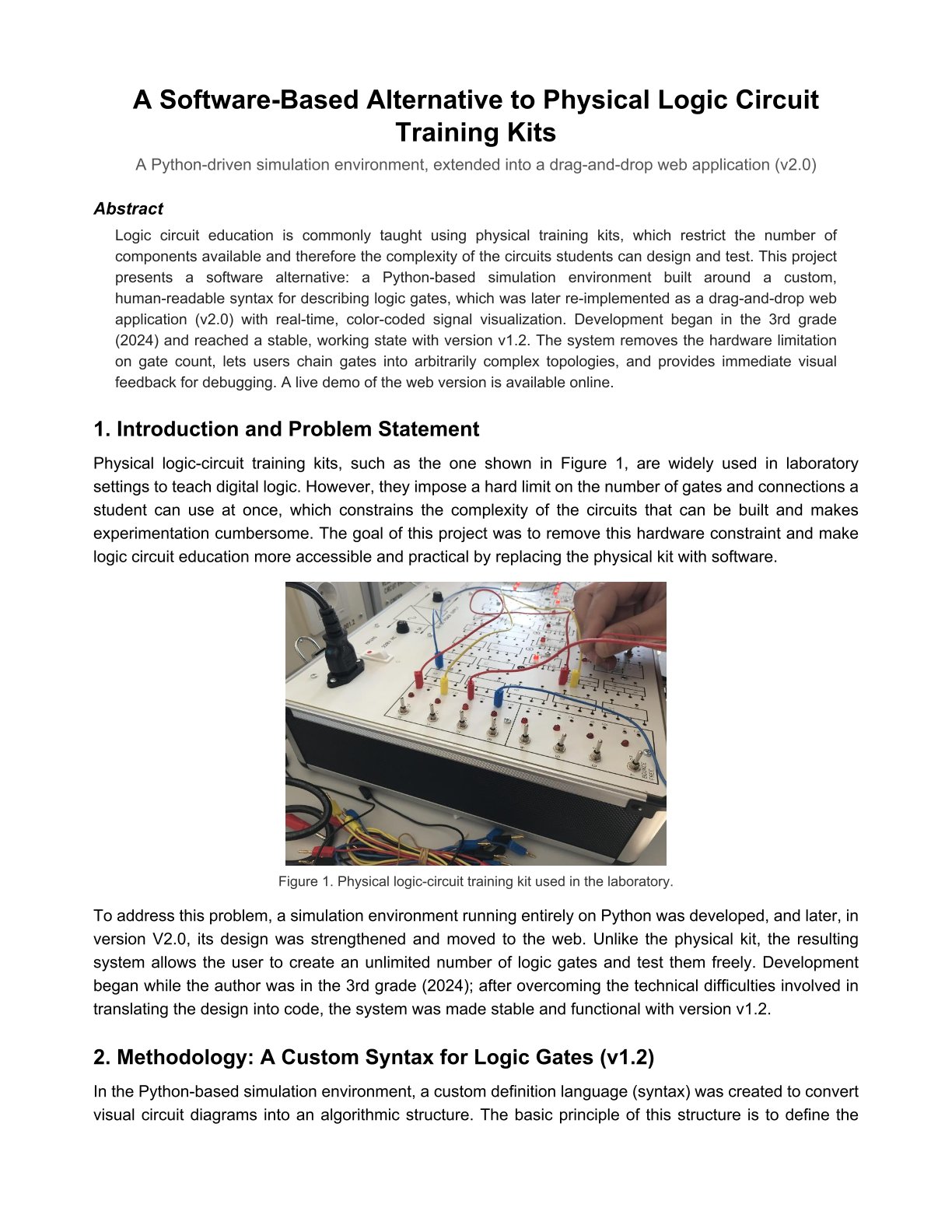 Logic Circuit Simulator screenshot 2